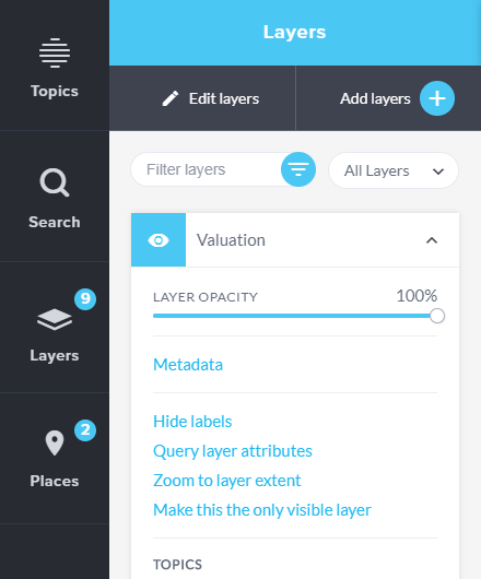 Valuation Layer Query